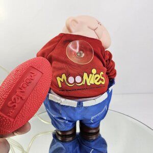 The Original Moonies Car Window Cling Gag Novelty Prank 1988 Works ~8"  WORKING!
